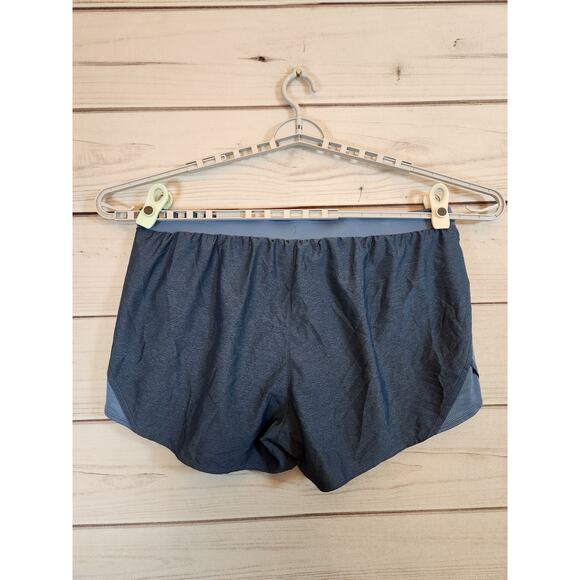 Under Armour Heatgear Women's Athletic Workout Gym Shorts‎ Blue Size XXL - Picture 2 of 6